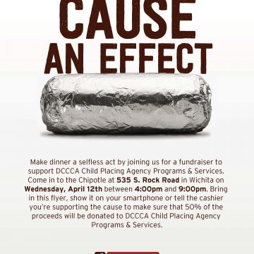 Chipotle Fundraiser for DCCCA CPA in Wichita