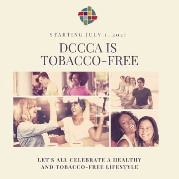 DCCCA is going tobacco-free